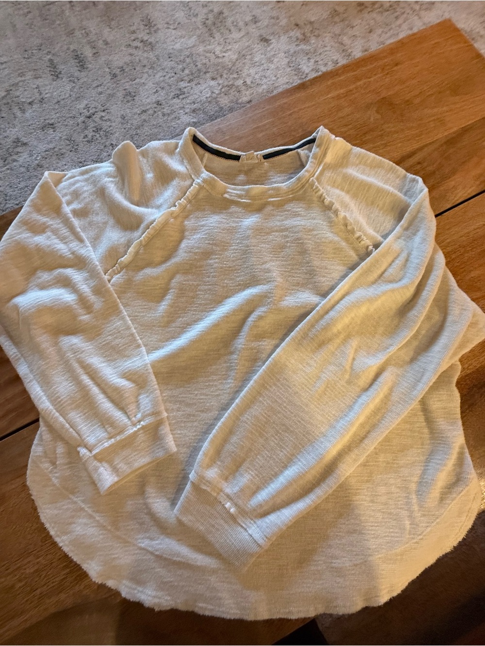 Anthropologie Pilcro Cream Top - Picture 6 of 10